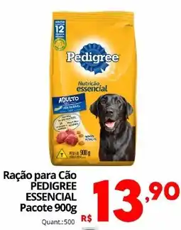 Althoff Supermercados Ração para Cão Pedigree Essencial oferta