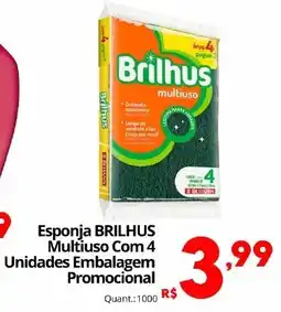 Althoff Supermercados Esponja brilhus multiuso oferta