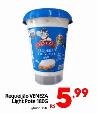Althoff Supermercados Requeijão veneza light oferta