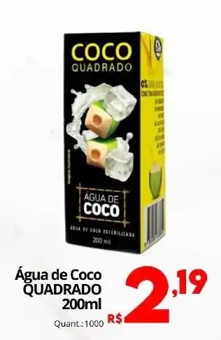 Althoff Supermercados Água de Coco Quadrado oferta