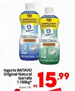 Althoff Supermercados Iogurte batavo original natural garrafa oferta