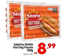 Althoff Supermercados Salsicha seara hot dog pacote oferta