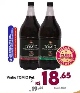 Althoff Supermercados Vinho tomio pet oferta