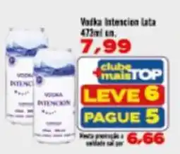Rede Top Vodka intencion lata oferta