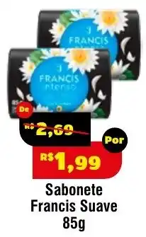 Royal Supermercados Sabonete francis suave oferta
