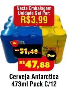Royal Supermercados Cerveja Antarctica oferta
