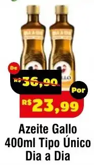 Royal Supermercados Azeite gallo 400ml tipo único dia a dia oferta