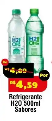Royal Supermercados Refrigerante H2O Sabores oferta