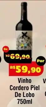 Royal Supermercados Vinho Cordero Piel De Lobo oferta
