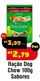 Royal Supermercados Ração Dog Chow 100g Sabores oferta