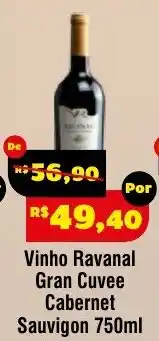 Royal Supermercados Vinho Ravanal Gran Cuvee Cabernet Sauvignon oferta