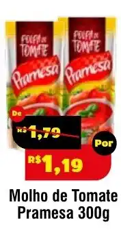 Royal Supermercados Molho de Tomate Pramesa oferta