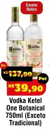 Royal Supermercados Vodka Ketel One Botanical oferta