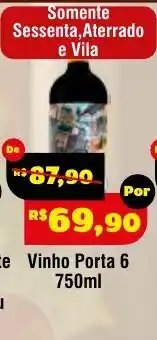 Royal Supermercados Vinho Porta 6 oferta
