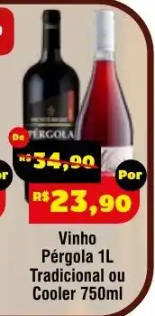 Royal Supermercados Vinho Pérgola oferta