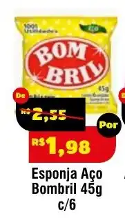 Royal Supermercados Esponja Aço Bombril oferta
