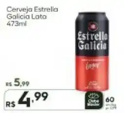 Master Supermercados Cerveja Estrella Galicia Lata oferta