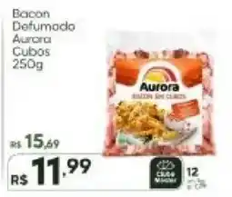 Master Supermercados Bacon defumado aurora cubos oferta