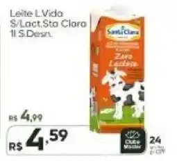 Master Supermercados Leite L.Vida S/Lact Sta Clara oferta
