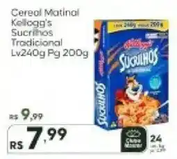 Master Supermercados Cereal Matinal Kellogg's Sucrilhos Tradicional oferta