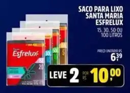 Spasso Sabores Saco para lixo santa maria esfrelex oferta