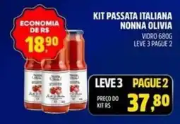 Spasso Sabores Kit passata italiana nonna olivia oferta