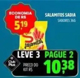 Spasso Sabores Salamitos sadia sabores oferta
