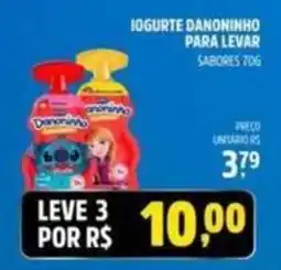 Spasso Sabores Iogurte danoninho para levar sabores 70g oferta