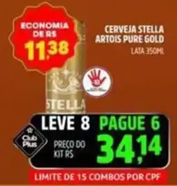 Spasso Sabores Cerveja stella artois pure gold oferta