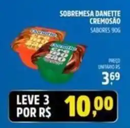 Spasso Sabores Sobremesa danette cremosoão sabores oferta