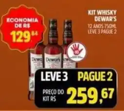 Spasso Sabores Kit whisky dewar's oferta