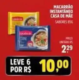 Spasso Sabores Macarrão instantâneo casa de mãe sabores oferta