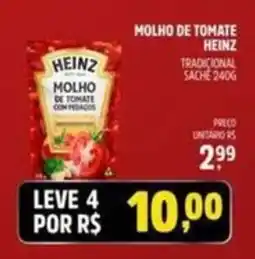 Spasso Sabores Molho de tomate heinz oferta
