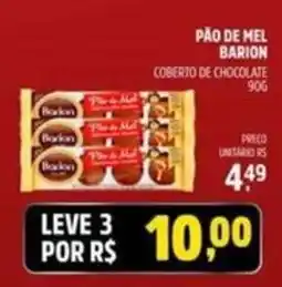 Spasso Sabores Pão de mel barion oferta