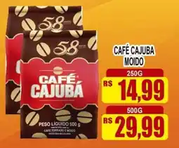 Supermercado leal Café cajuba moído oferta