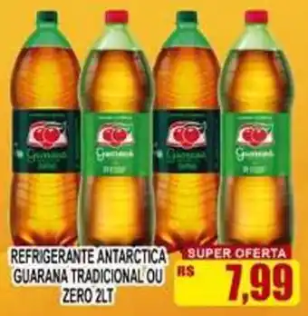 Supermercado leal Refrigerante antarctica guarana tradicional ou zero 2lt oferta