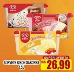 Supermercado leal Sorvete kibon sabores oferta