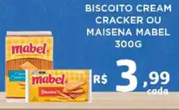 Bahamas Supermercados Biscoito cream cracker ou maisena mabel oferta