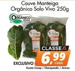 Delta Supermercados Couve manteiga orgânico solo vivo oferta
