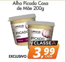 Delta Supermercados Alho picado casa de mãe oferta
