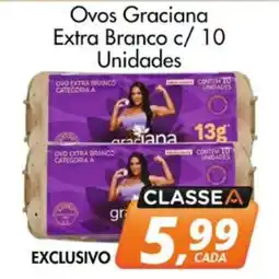 Delta Supermercados Ovos Graciana Extra Branco oferta