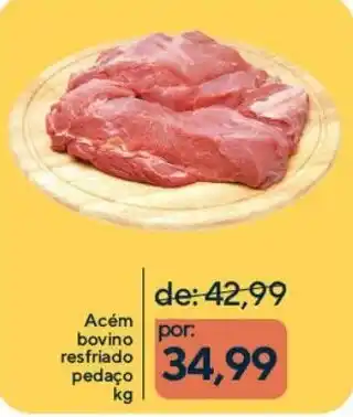 Coop Acém bovino resfriado pedaço oferta