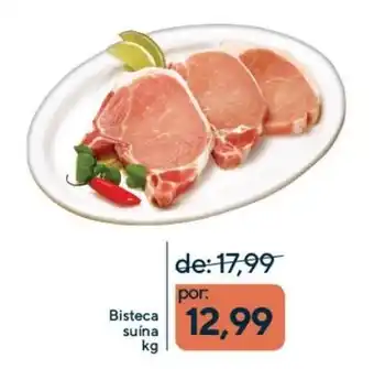 Coop Bisteca suína oferta