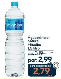 Coop Água mineral natural Minalba oferta