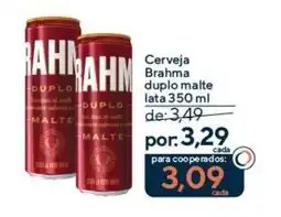 Coop Cerveja brahma duplo malte oferta