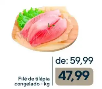 Coop Filé de tilápia congelado oferta