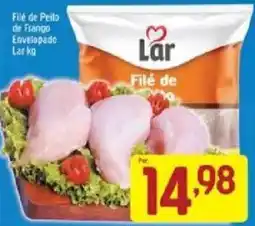 Supermercados Guanabara Filé de peito de frango envelopado oferta