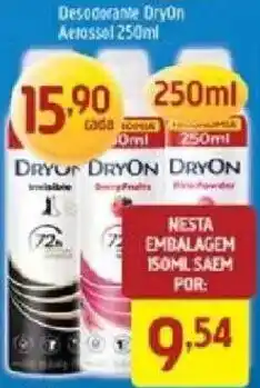 Supermercados Guanabara Desodorante dryon aerossol oferta