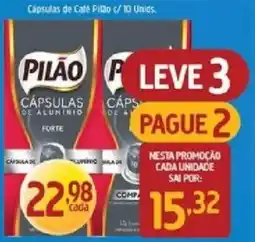 Supermercados Guanabara Cápsulas de café pilão oferta