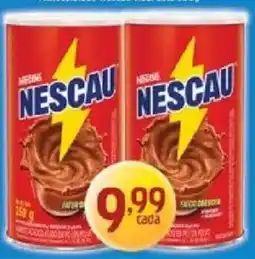 Supermercados Guanabara Nescau oferta